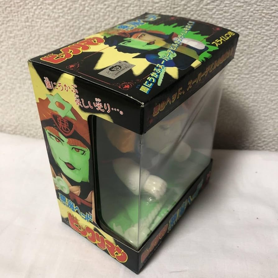 【当時物】ビックリマン　悪魔ヘッド　スーパーデビル　フィギュア 当時物】ビックリマン 悪魔ヘッド スーパーデビル フィギュア